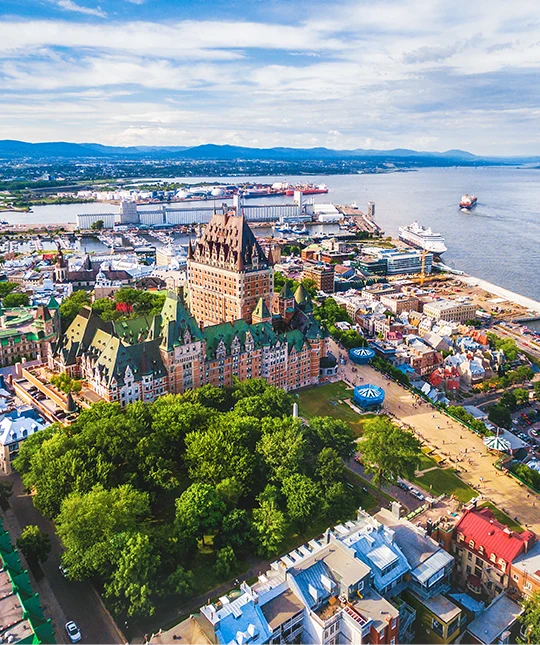 Zones francaises Canada